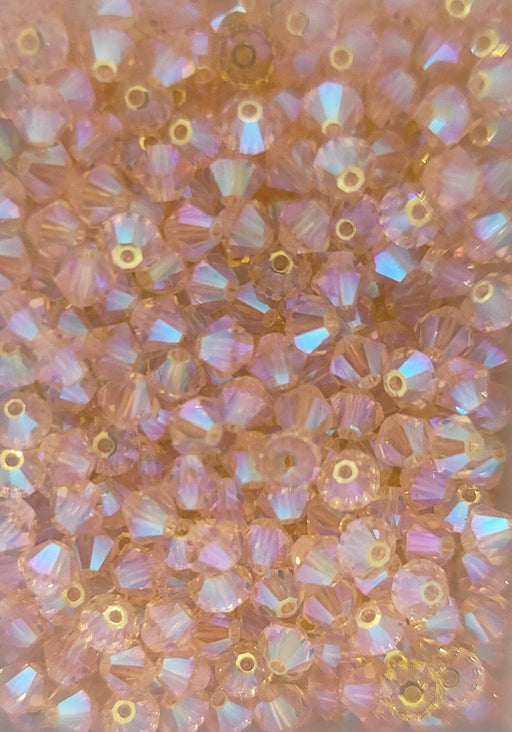 Swarovski tupi 4mm 25ud Lighr peach AB2B SWAROSKI CENTROARTESANO