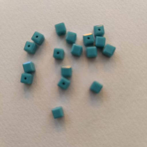 Swarovski CUBO 4mm turquesa Opaco SWAROVSKI CENTROARTESANO
