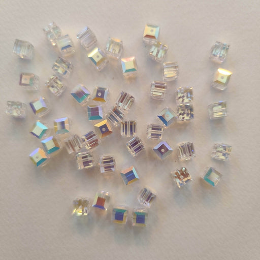 Swarovski  Cubo6mm cristal AB SWAROVSKI CENTROARTESANO
