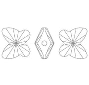 Swarovski Mariposa bead 8mm ud light violete SWAROVSKI CENTROARTESANO