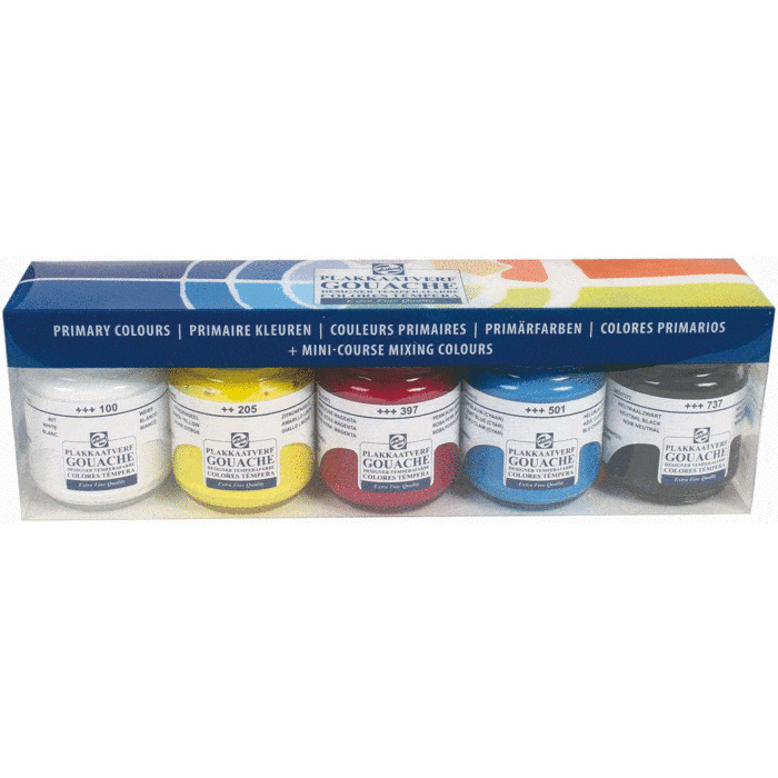 Gouache fine 50cc étui 5x50ml