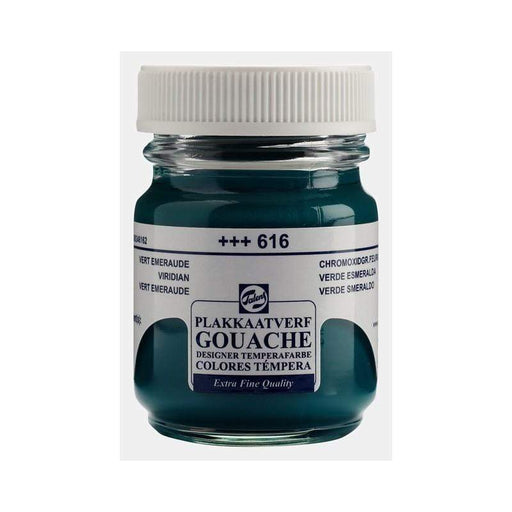 Gouache fino 50cc N616 verde esmeralda TALENS Oferta CENTROARTESANO