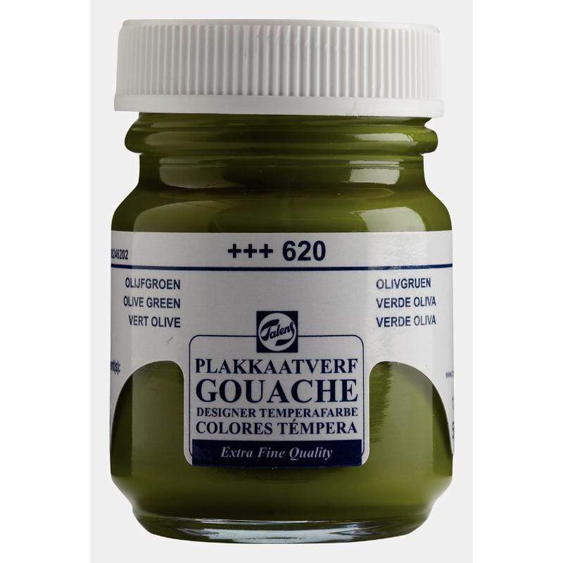 Gouache fino 50cc N620 Verde oliva TALENS Oferta CENTROARTESANO