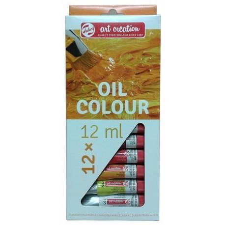 Talens estuche 12x12ml oleo TALENS Oferta CENTROARTESANO