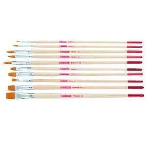 Talens kit pinceles mango largo 10ud 9099232M TALENS Oferta CENTROARTESANO