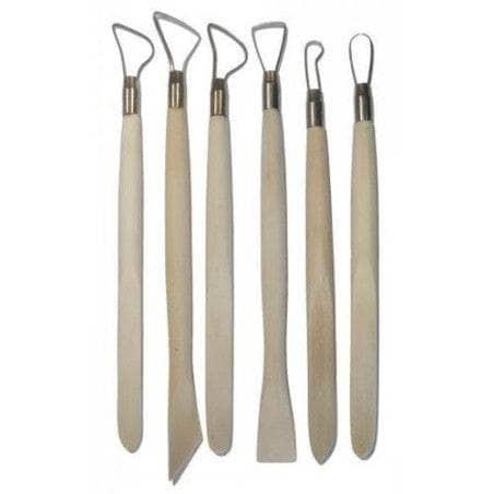 Set vaciadores barro 6 unidades TALENS CENTROARTESANO