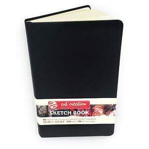 Sketch book Art creation Talens 140gr 13x21cmcm black acid free