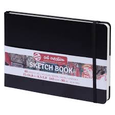 Sketch book Art creation Talens 140gr 21x14.8cm libre de acido Negro TALENS CENTROARTESANO