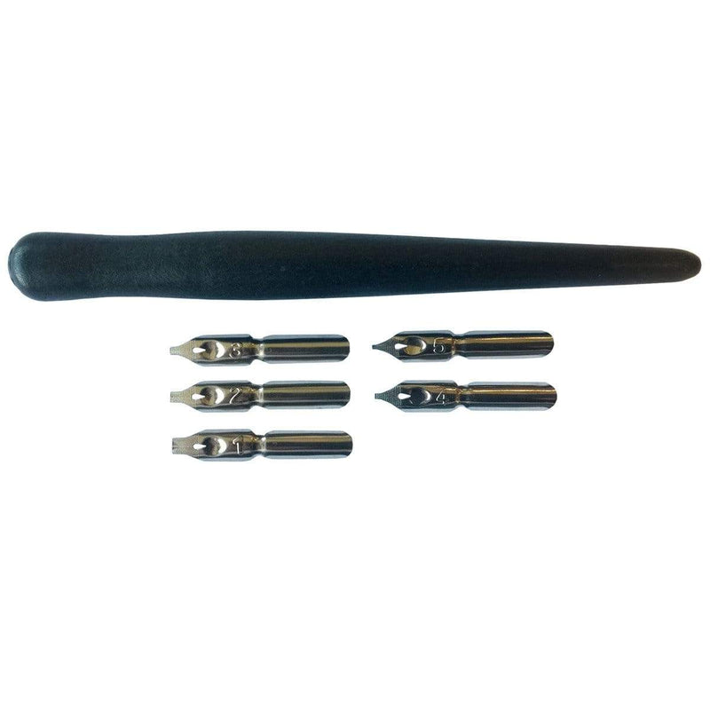 Talens Art Creation set para caligrafia 5 plumillas y mango TALENS CENTROARTESANO