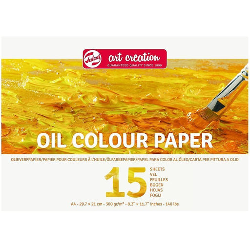 Talens papel para oleo A4 300gr 15 hojas 9315002M TALENS CENTROARTESANO