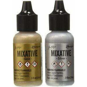Adirondack metallic mixative kit gold silver TIM HOLTZ CENTROARTESANO
