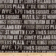 Tela Tim Holtz SUBWAY NEUTRO TIM HOLTZ CENTROARTESANO