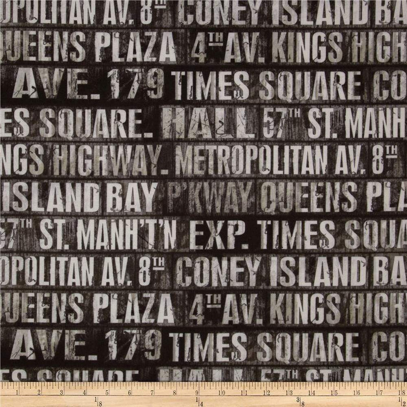 Tela Tim Holtz SUBWAY NEUTRO TIM HOLTZ CENTROARTESANO