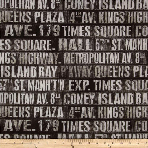 Tela Tim Holtz SUBWAY NEUTRO TIM HOLTZ CENTROARTESANO