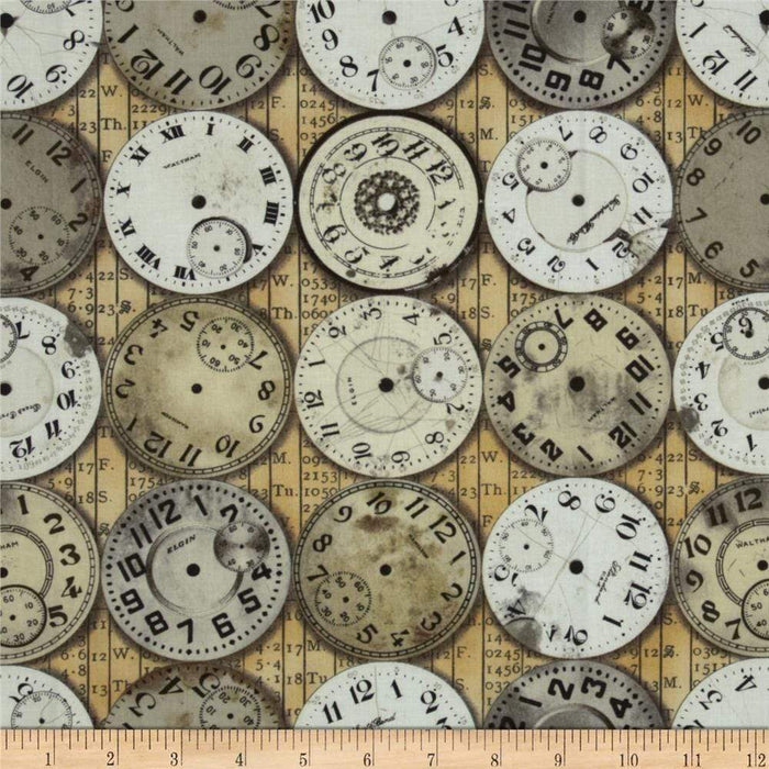 Tela Tim Holtz TIME PIECES TIM HOLTZ CENTROARTESANO