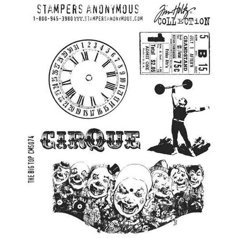 Tim Holtz sello The big top 18870138 TIM HOLTZ CENTROARTESANO