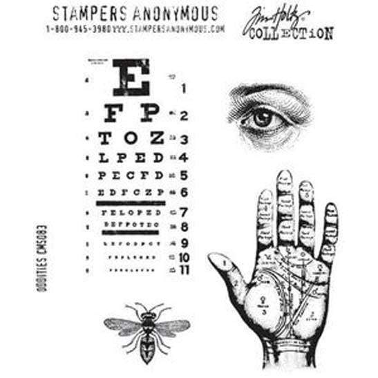 Tim Holtz sellos Odities CMS083 TIM HOLTZ CENTROARTESANO