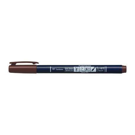 Tombow rotulador fudenosuke punta dura WSBH31 marron TOMBOW Oferta CENTROARTESANO