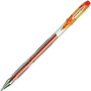 Uni-ball signo UM-120 purpurina naranja
