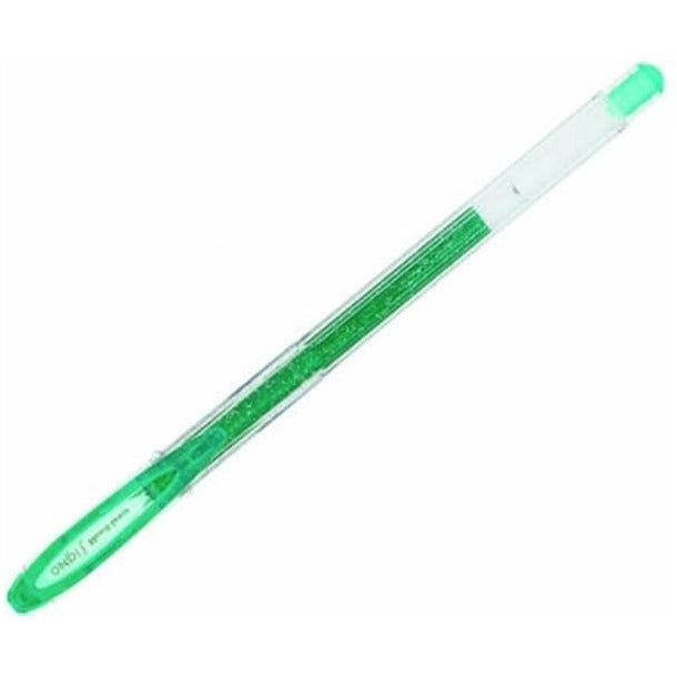 Uni-ball sign UM-120 green glitter