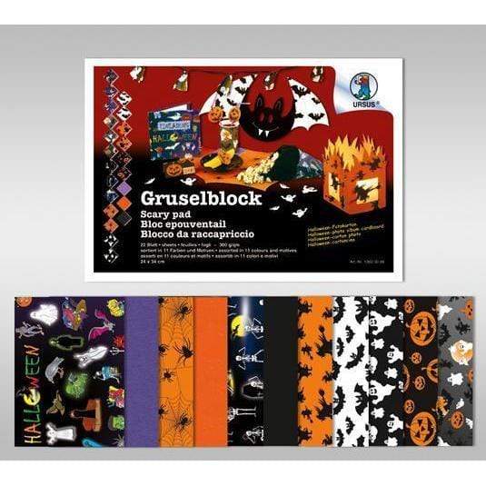 Ursus block cartulinas 24x34 halloween URSUS CENTROARTESANO