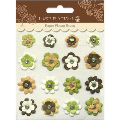 Ursus paper flower brads marron 74010009 URSUS CENTROARTESANO