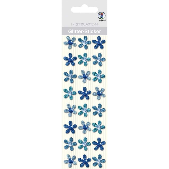 ursus stickers flor 06 azul URSUS CENTROARTESANO