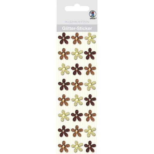 ursus stickers flor 08 marron URSUS CENTROARTESANO