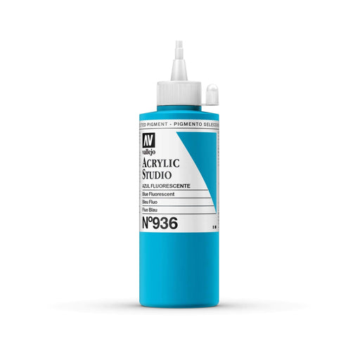 Vallejo acrilico studio 200ml 936 azul fluorescente VALLEJO Oferta CENTROARTESANO