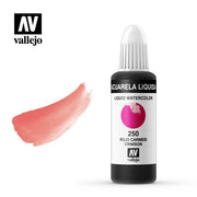 Vallejo acuarela liquida 32ml 250 rojo carmesi VALLEJO Oferta CENTROARTESANO