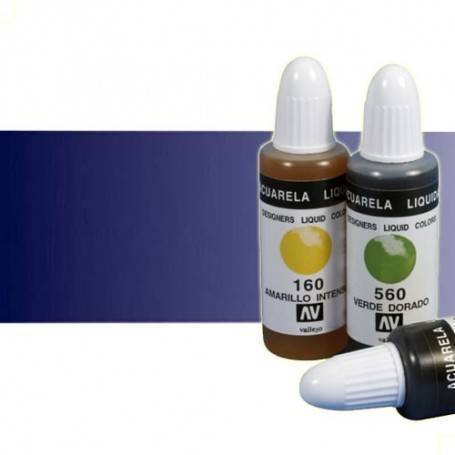 Vallejo acuarela liquida 32ml 330 azul marino VALLEJO Oferta CENTROARTESANO