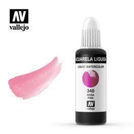 Vallejo acuarela liquida 32ml 340 rosa VALLEJO Oferta CENTROARTESANO