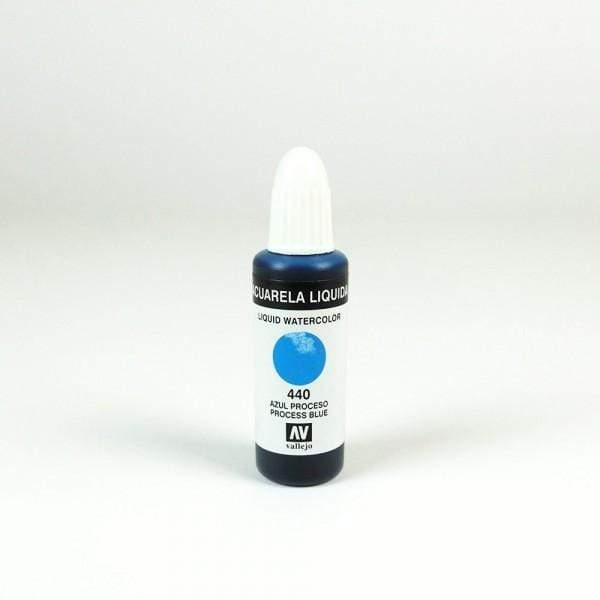 Vallejo acuarela liquida 32ml 440 azul primario VALLEJO Oferta CENTROARTESANO