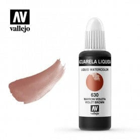 Vallejo acuarela liquida 32ml 630 Marron violeta VALLEJO Oferta CENTROARTESANO