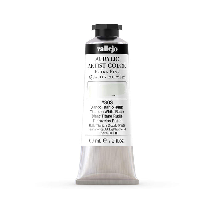 Vallejo pintura acrilica 60ml 303  blanco titanio VALLEJO Oferta CENTROARTESANO