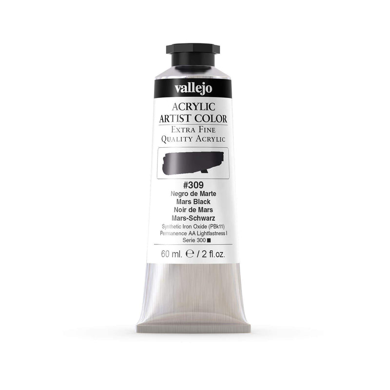 Vallejo pintura acrilica 60ml 309 negro marte VALLEJO Oferta CENTROARTESANO