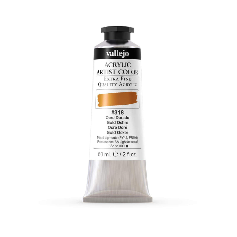 Vallejo pintura acrilica 60ml 318 ocre dorado VALLEJO Oferta CENTROARTESANO