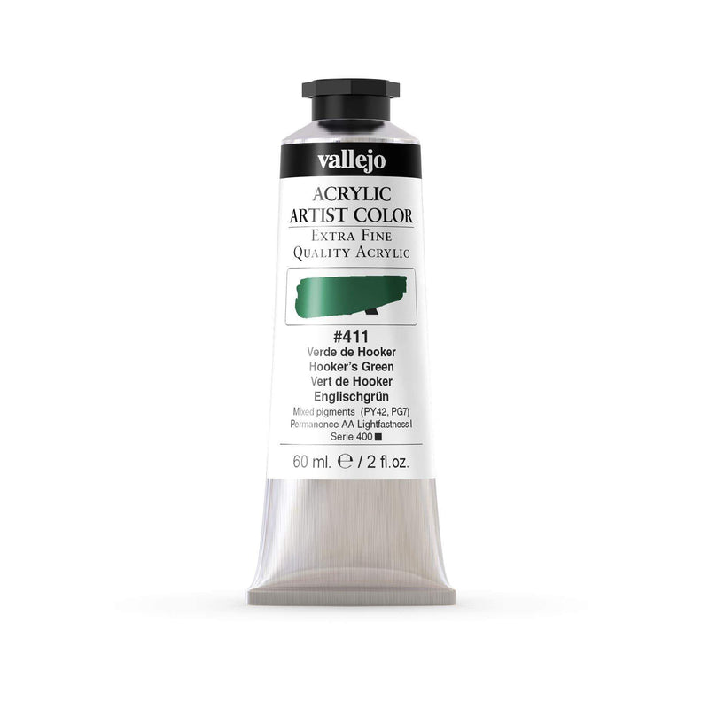 Vallejo pintura acrilica 60ml 411 verde Hooker VALLEJO Oferta CENTROARTESANO
