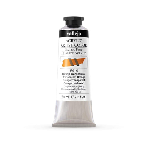 Vallejo pintura acrilica 60ml 414 naranja transparente VALLEJO Oferta CENTROARTESANO