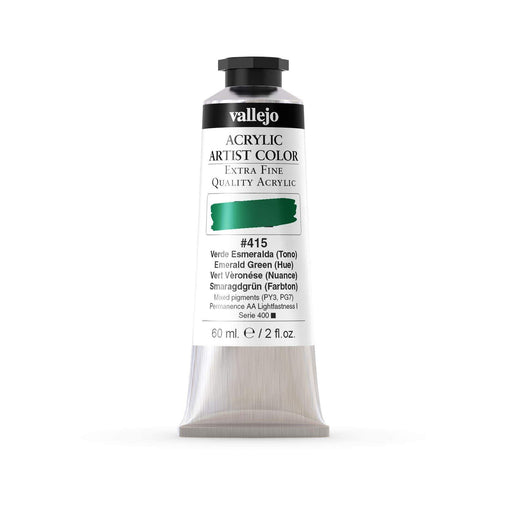 Vallejo pintura acrilica 60ml 415 verde esmeralda VALLEJO Oferta CENTROARTESANO