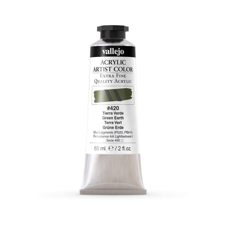 Vallejo pintura acrilica 60ml 420 tierra verde VALLEJO Oferta CENTROARTESANO