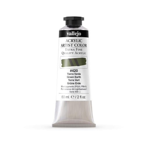 Vallejo pintura acrilica 60ml 420 tierra verde VALLEJO Oferta CENTROARTESANO
