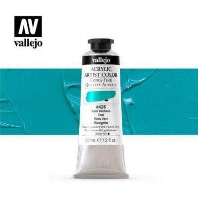 Vallejo pintura acrilica 60ml 426 azul verdoso VALLEJO Oferta CENTROARTESANO