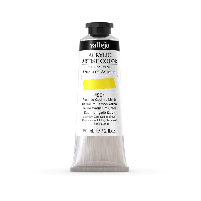 Vallejo pintura acrilica 60ml 501 cadmio amarillo limon VALLEJO Oferta CENTROARTESANO