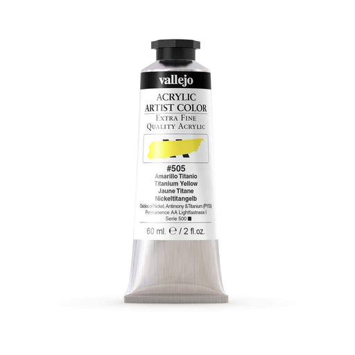 Vallejo pintura acrilica 60ml 505 amarillo de titanio VALLEJO Oferta CENTROARTESANO