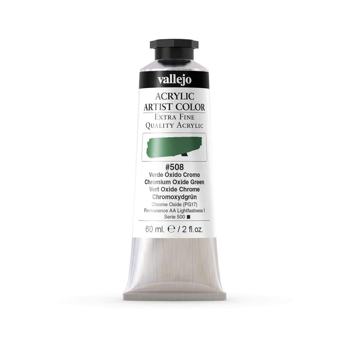 Vallejo pintura acrilica 60ml 508 verde oxido chromium VALLEJO Oferta CENTROARTESANO