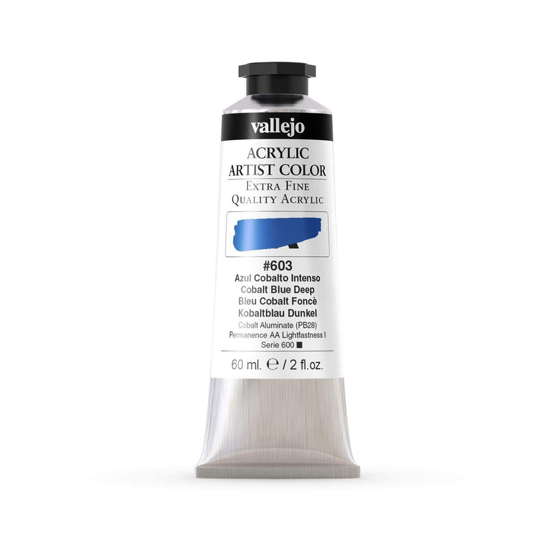 Vallejo pintura acrilica 60ml 603 azul cobalto intenso VALLEJO Oferta CENTROARTESANO