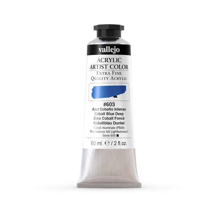 Vallejo pintura acrilica 60ml 603 azul cobalto intenso VALLEJO Oferta CENTROARTESANO