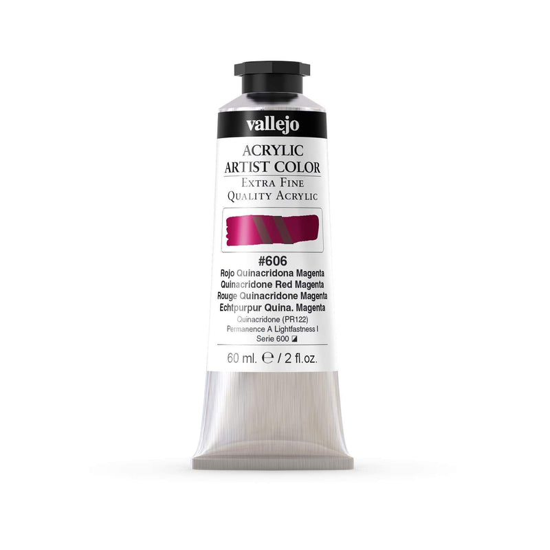 Vallejo pintura acrilica 60ml 606 rojo quinacridona magenta VALLEJO Oferta CENTROARTESANO