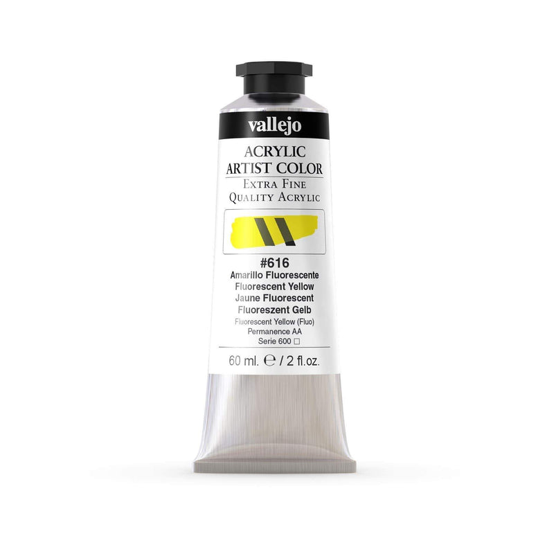 Vallejo pintura acrilica 60ml 616 amarillo fluorescente VALLEJO Oferta CENTROARTESANO